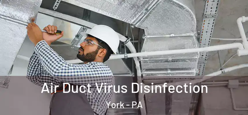  Air Duct Virus Disinfection York - PA